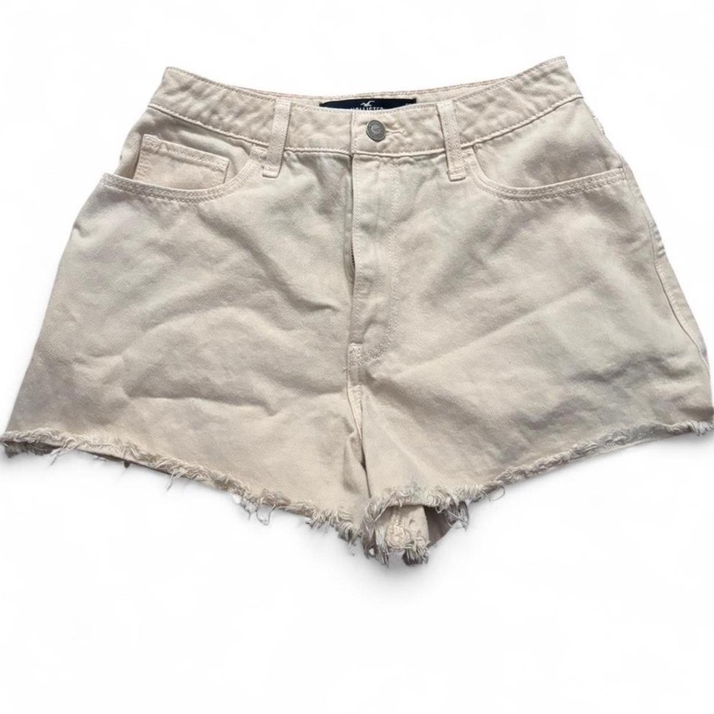 Hollister Women's Beige Jean Shorts